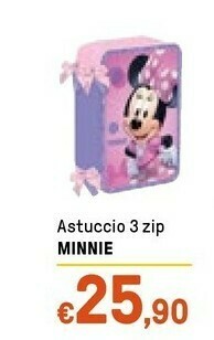 Iper La Grande Minnie Astuccio 3 Zip offerta