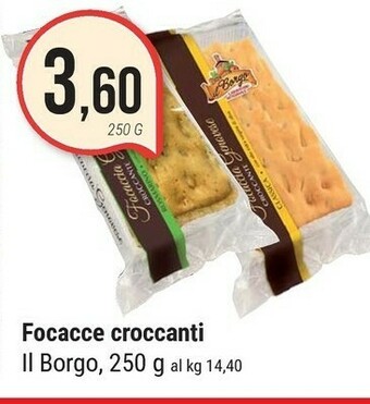 Supermercati Gulliver Il Borgo Focacce Croccanti offerta