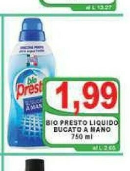 Gros Presto Detersivo lavatrice offerta
