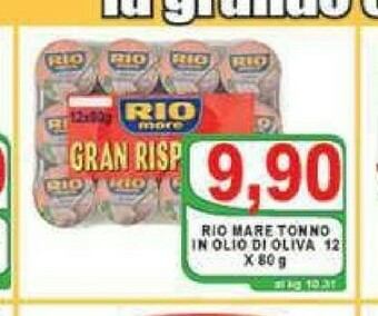 Gros Rio Mare Tonno Rio mare offerta