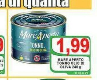 Gros Mare aperto Tonno offerta