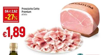 Famila Superstore Prosciutto Cotto Premium offerta