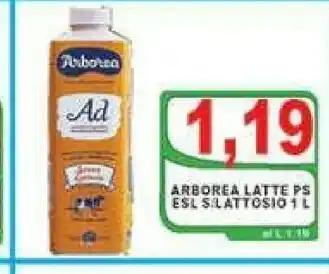 Arborea Latte parzialmente scremato
