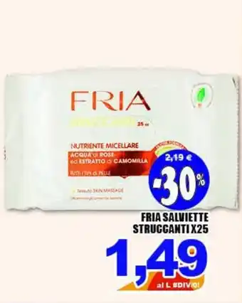 Sacoph Fria Salviette Struccanti x25 offerta