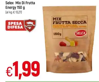 Galassia Selex Mix Di Frutta Energy 150 g offerta
