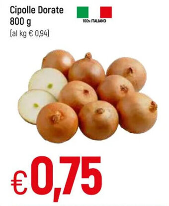 Galassia Cipolle dorate 800 g offerta