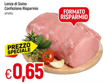 Galassia Lonza di Suino Confezione Risparmio offerta