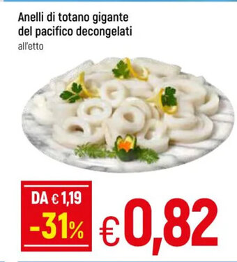 Galassia Anelli di totano gigante del pacifico decongelati offerta