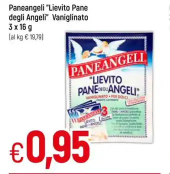 Galassia Paneangeli "Lievito Pane degli Angeli" Vaniglinato 3 x 16 g offerta