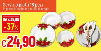 Galassia Servizio piatti 18 pezzi offerta