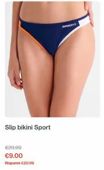 Slip bikini sport
