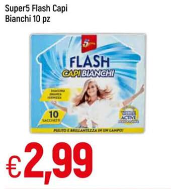 Galassia Super5 Flash Capi Bianchi 10 pz offerta