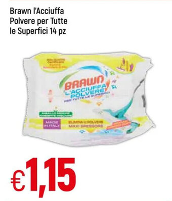 Galassia Brawn l'Acciuffa Polvere per Tutte le Superfici 14 pz offerta