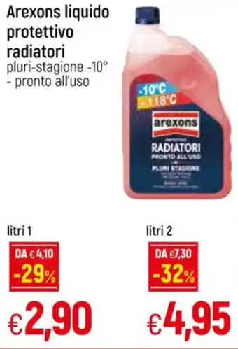 Galassia Arexons liquido protettivo radiatori 1 litri offerta