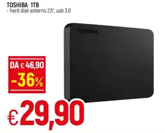 Galassia Toshiba 1TB offerta