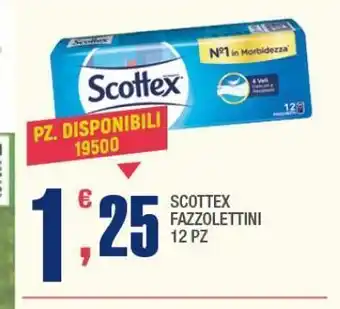Splendidi e Splendenti Fazzoletti di carta scottex 12pz offerta