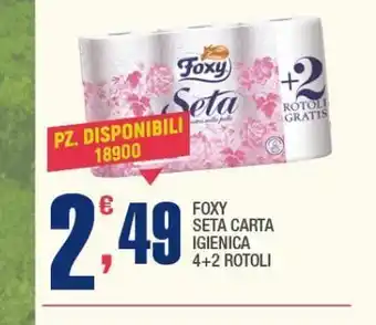 Splendidi e Splendenti Carta igienica foxy offerta