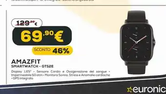 Euronics Smartwatch - gts2e amazfit offerta