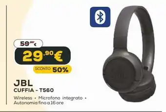 Euronics Cuffie -t560 jbl offerta