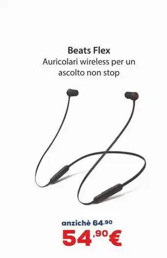Beats flex auricolari per un ascolto non stop