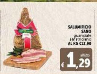 Salumificio Sano guanciale amatriciano