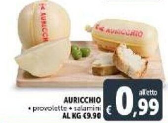 Deco Supermercati Auricchio provolette salamini offerta