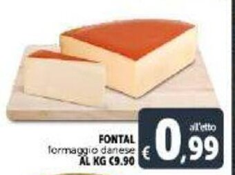 Deco Supermercati Fontal formaggio danese offerta