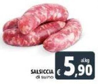 Deco Supermercati Salsiccia di suino offerta