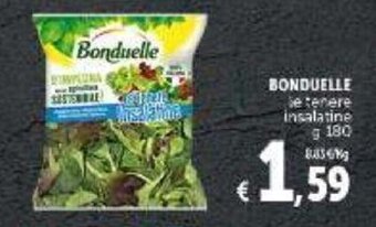 Deco Supermercati Bonduelle le tenere insalatine g 180 offerta