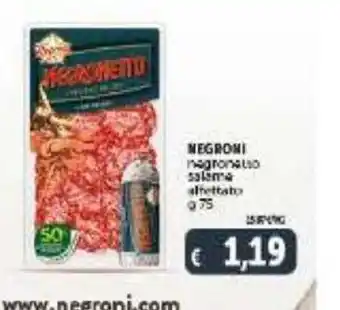 Deco Supermercati negroni g 75 offerta
