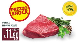 Banco Fresco Tagliata di Bovino Adulto offerta