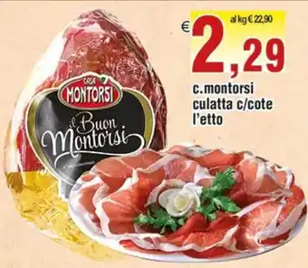 Idromarket Casa Montorsi culatta c/cote l'etto offerta