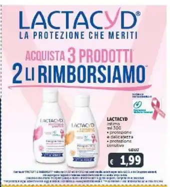 Deco Supermercati Lactacyd intimo 300 ml offerta