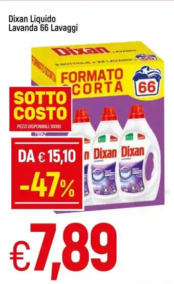 IperFamila Dixan Liquido Lavanda 66 lavaggi offerta