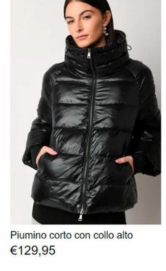 Nuna Lie Piumino corto con collo alto offerta