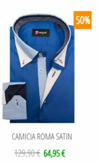 Camicia roma satin