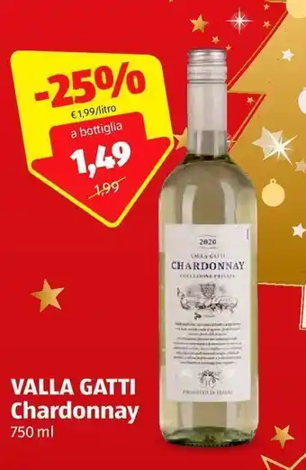 ALDI Valla gatti chardonnay offerta