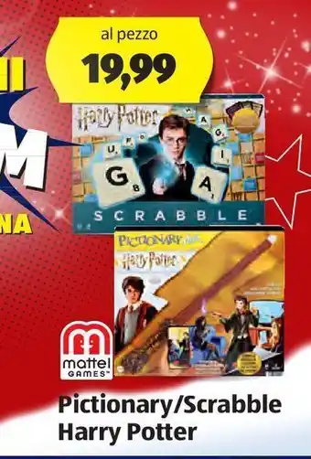 ALDI Pictionary/scrabble harry potter offerta
