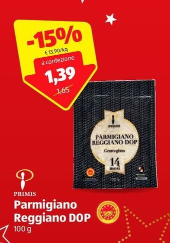 ALDI Parmigiano reggiano dop offerta
