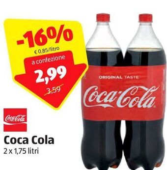 ALDI Coca cola offerta
