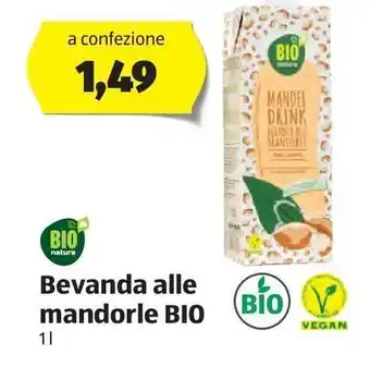 Bevanda alle mandorle bio