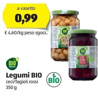 ALDI Legumi bio offerta