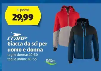 ALDI Giacca da sci per uomo e donna offerta