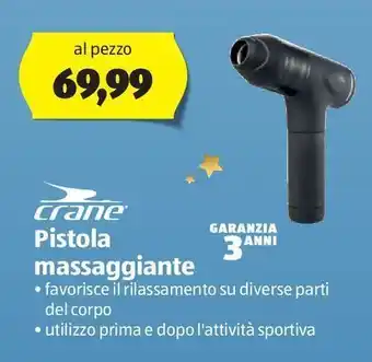 Pistola massaggiante