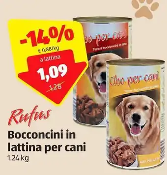 ALDI Bocconcini in lattina per cani offerta
