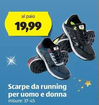 ALDI Scarpe da running per uomo e donna offerta