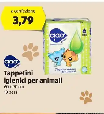 ALDI Tappetini igienici per animali offerta