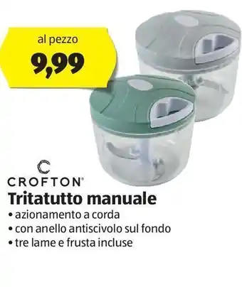 ALDI Tritatutto manuale offerta