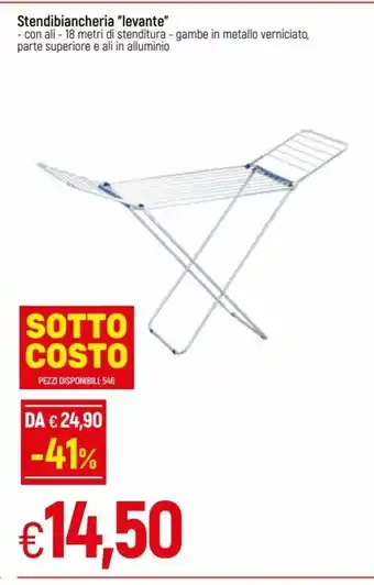 IperFamila Stendibiancheria "levante" offerta