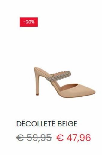 Tata Italia Decollete beige offerta